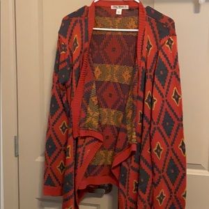 Aztec fall sweater
